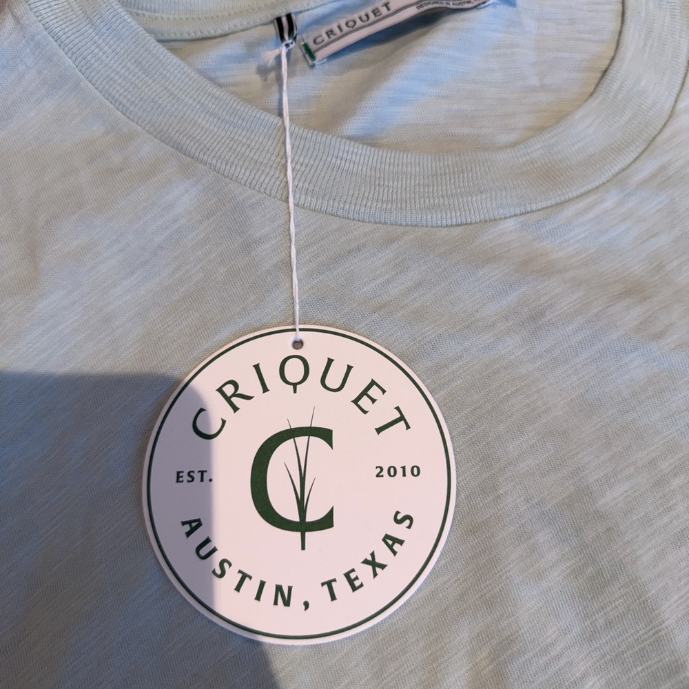 Criquet Men's Soft Mint Tee